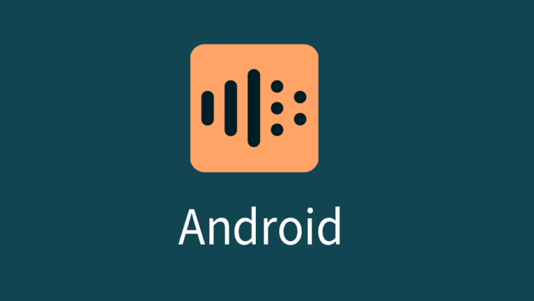 Tibi-appikon og teksten Android